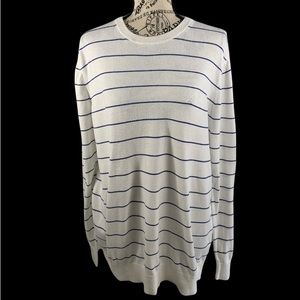 Nautica Pullover Sweater crewneck Long Sleeve Luxury Performance Cotton Men’s L